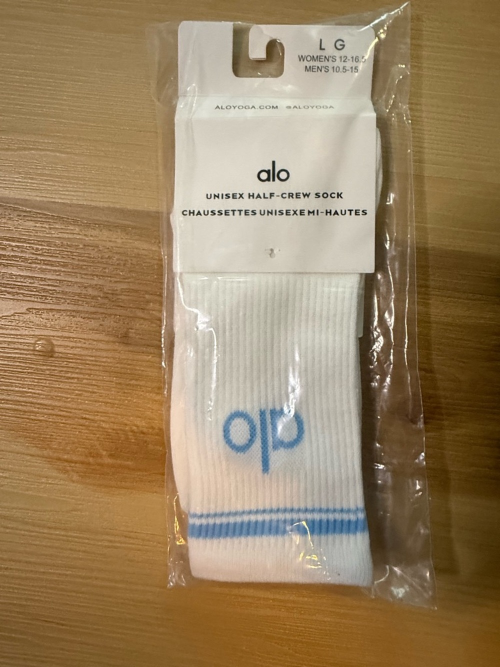 ALO Yoga Light Blue Socks